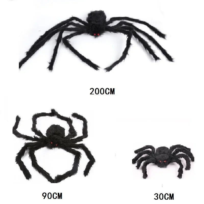 Spooky Giant Spider Halloween Prop - Halloween - Fake Spiders & Insects - Scribble Snacks