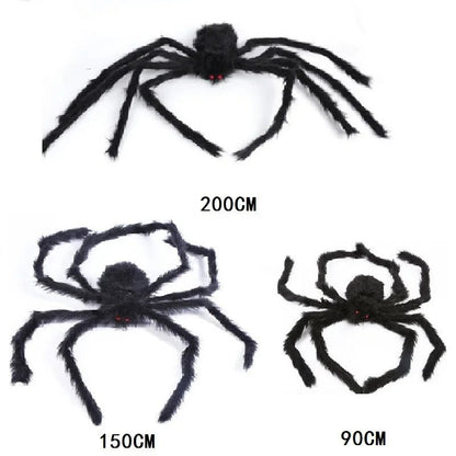 Spooky Giant Spider Halloween Prop - Halloween - Fake Spiders & Insects - Scribble Snacks