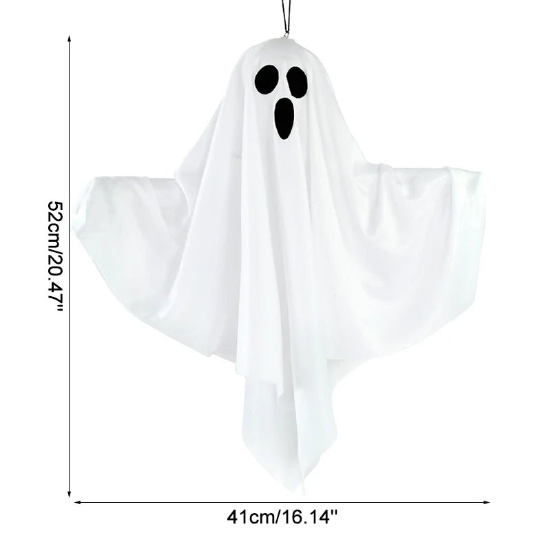 Spooky Glow Ghost Décor - Halloween - Party Banners & Hanging Ornaments - Scribble Snacks