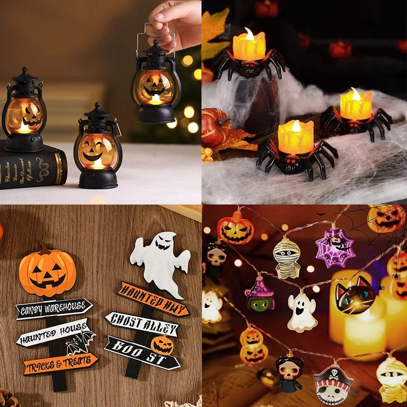 Spooky Glow Snack Party Light - Halloween - Lanterns & Candle Holders - Scribble Snacks