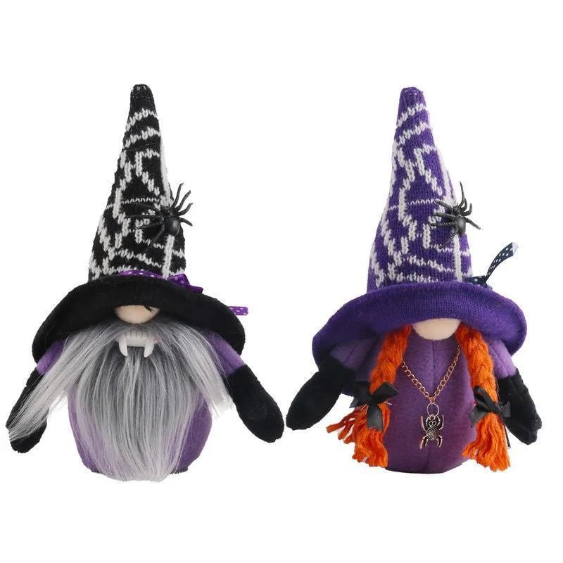 Spooky Gnome Halloween Plush Doll - Halloween - Gnomes & Scarecrow Decorations - Scribble Snacks