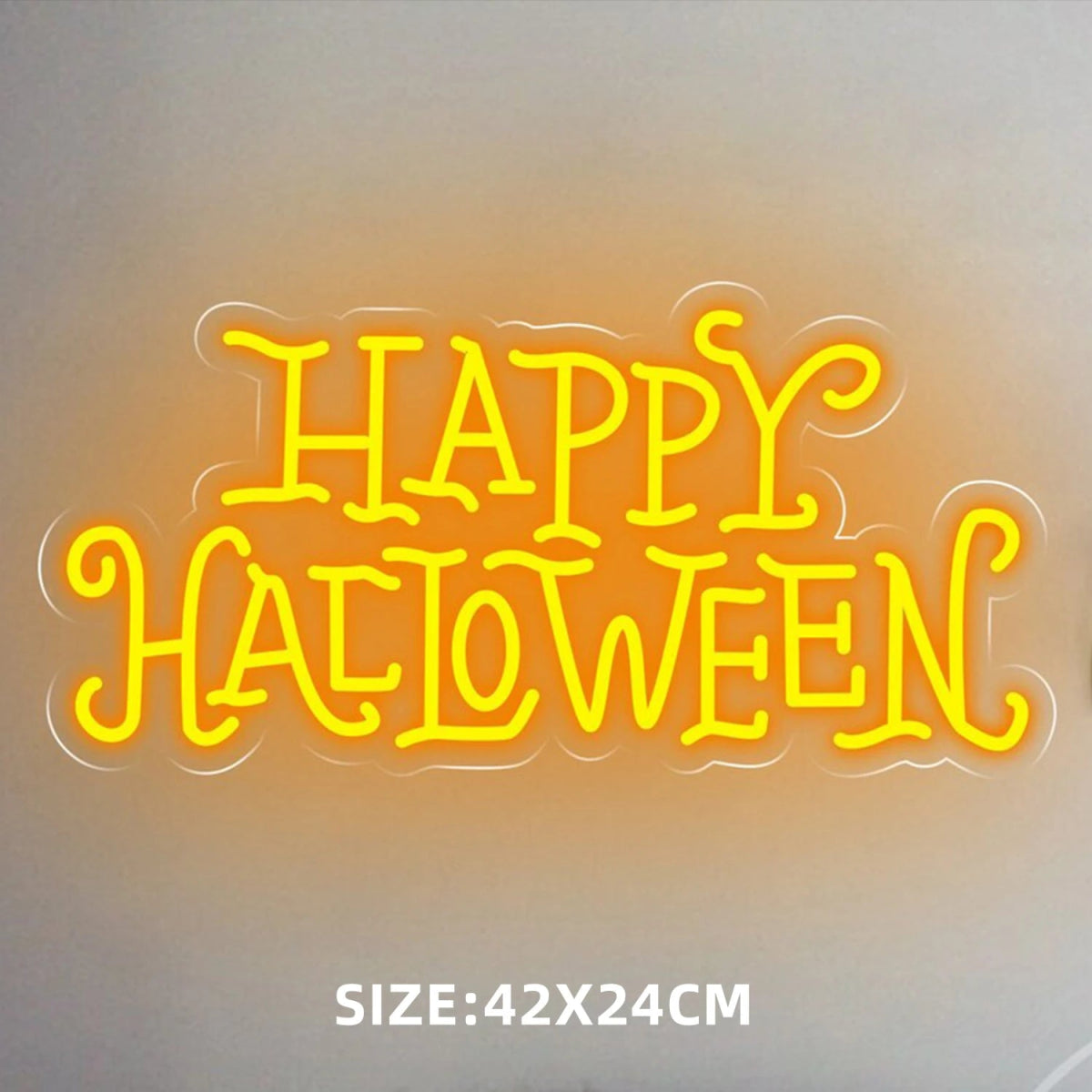 Spooky Halloween LED Neon Light - Halloween - LED Lighting & Neon Signs - Scribble Snacks