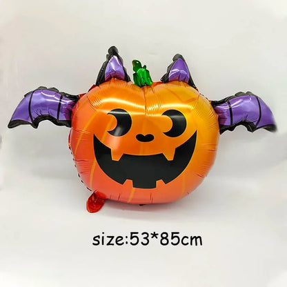 Spooky Mummy Pumpkin Foil Balloon - Halloween - Balloons & Garlands - Scribble Snacks