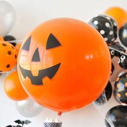 Spooky Mummy Pumpkin Foil Balloon - Halloween - Balloons & Garlands - Scribble Snacks