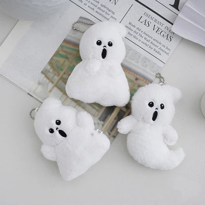 Spooky Pandemonium Ghost Pendant - Halloween - Shoe Charms & Keychains - Scribble Snacks