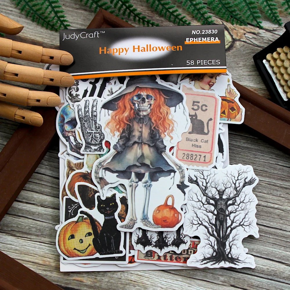 Spooky Pastel Party Stickers - Halloween - DIY Crafts & Scrapbooking - Scribble Snacks