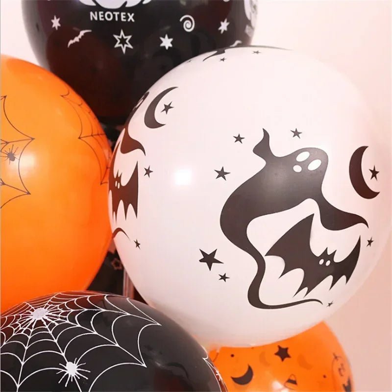 Spooky Pumpkin Birthday Balloons Set - Halloween - Balloons & Garlands - Scribble Snacks