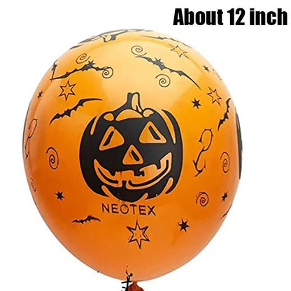 Spooky Pumpkin Birthday Balloons Set - Halloween - Balloons & Garlands - Scribble Snacks