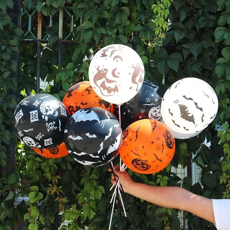 Spooky Pumpkin Birthday Balloons Set - Halloween - Balloons & Garlands - Scribble Snacks