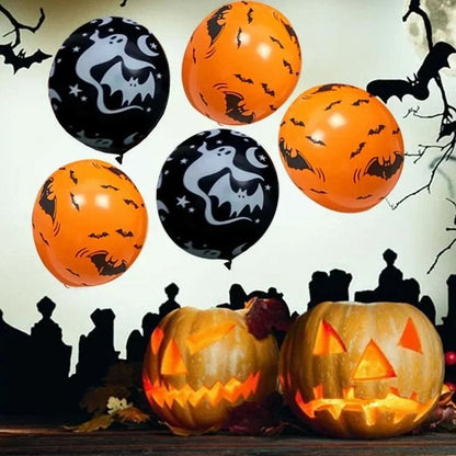 Spooky Pumpkin Birthday Balloons Set - Halloween - Balloons & Garlands - Scribble Snacks