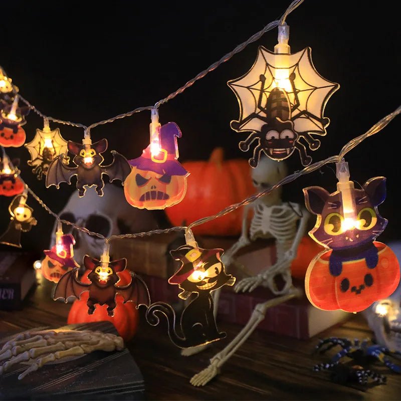 Spooky Pumpkin Halloween Lights - Halloween - LED Lighting & Neon Signs - Scribble Snacks