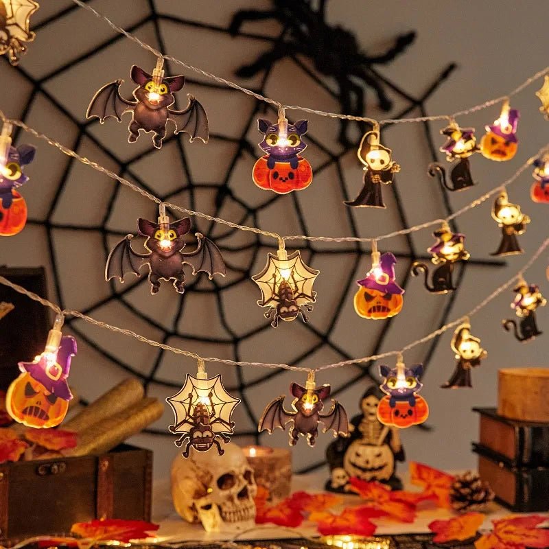 Spooky Pumpkin Halloween Lights - Halloween - LED Lighting & Neon Signs - Scribble Snacks