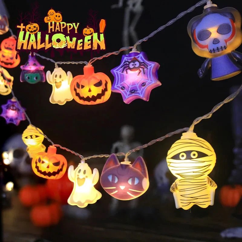 Spooky Pumpkin Halloween Lights - Halloween - LED Lighting & Neon Signs - Scribble Snacks