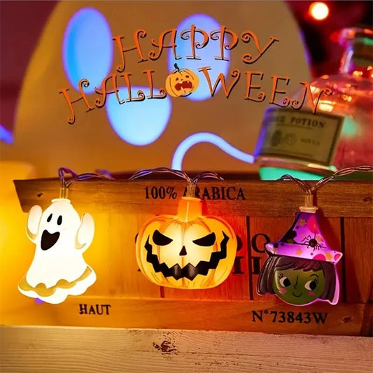 Spooky Pumpkin Halloween Lights - Halloween - LED Lighting & Neon Signs - Scribble Snacks