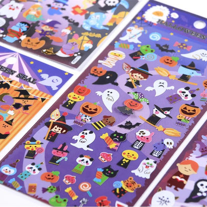 Spooky Pumpkin Pantry Stickers - Halloween - Stickers & Labels (including Scrapbooking, Wall Decals) - Scribble Snacks