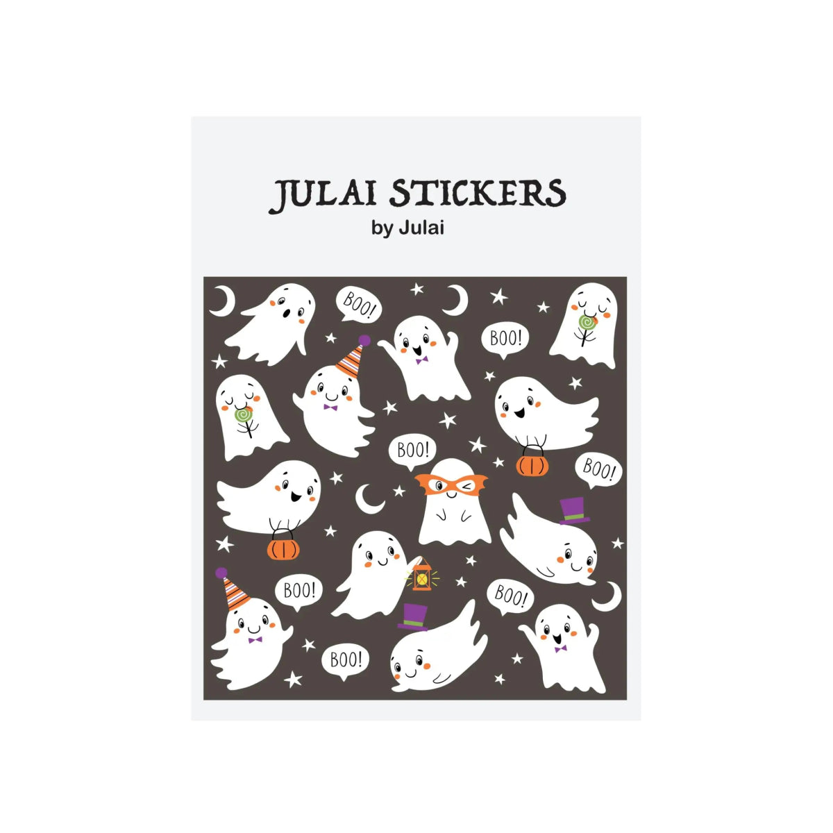 Spooky Pumpkin Sticker Pack - Halloween - Stickers & Labels (including Scrapbooking, Wall Decals) - Scribble Snacks