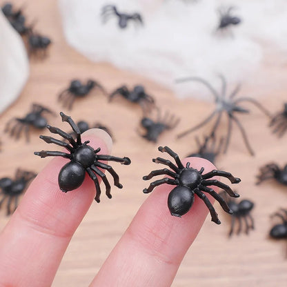 Spooky Snack Fun Spider Decor - Halloween - Fake Spiders & Insects - Scribble Snacks