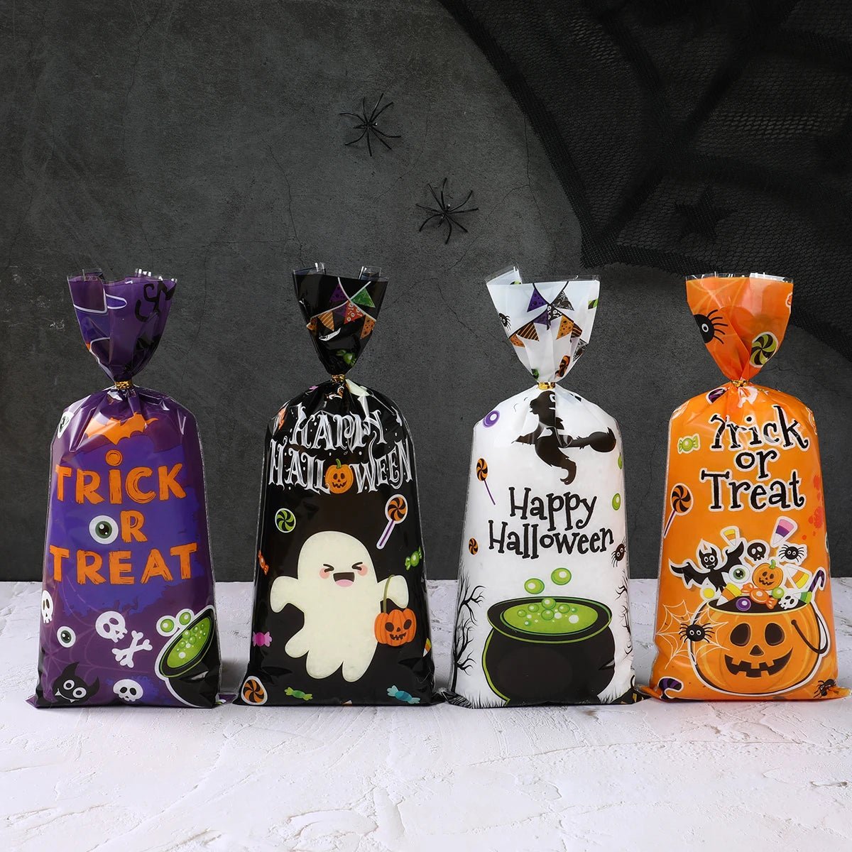 Spooky Snacks Candy Gift Bag - Halloween - Candy Buckets & Holders - Scribble Snacks