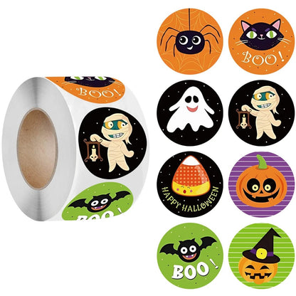 Spooky Snacks Halloween Stickers Set - Halloween - Stickers & Labels (including Scrapbooking, Wall Decals) - Scribble Snacks