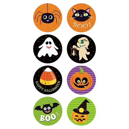 Spooky Snacks Halloween Stickers Set - Halloween - Stickers & Labels (including Scrapbooking, Wall Decals) - Scribble Snacks