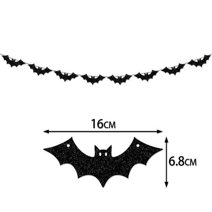 Spooky Snacks Paper Halloween Garlands - Halloween - Party Banners & Hanging Ornaments - Scribble Snacks