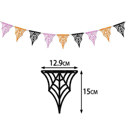 Spooky Snacks Paper Halloween Garlands - Halloween - Party Banners & Hanging Ornaments - Scribble Snacks