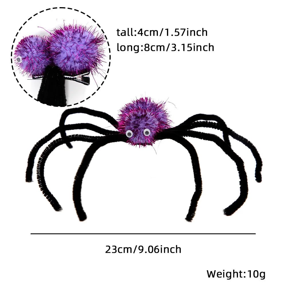 Spooky Spider Halloween Headband - Halloween - Clothing Accessories (Necklaces, Vampire Teeth, Pins, Headwear) - Scribble Snacks