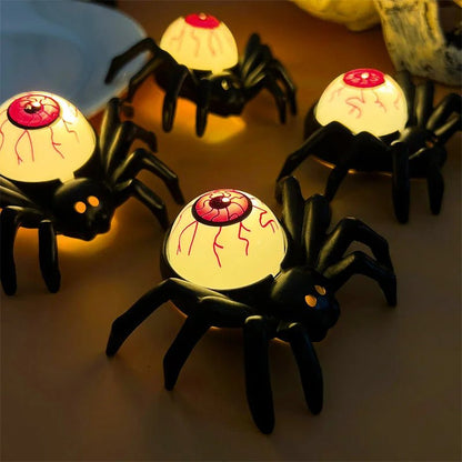 Spooky Spider Skull Candle Decor - Halloween - Lanterns & Candle Holders - Scribble Snacks