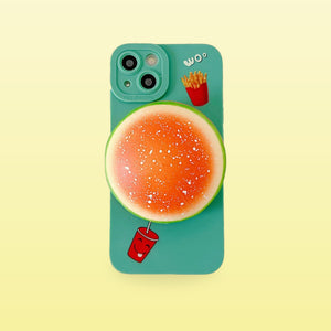 Burger phone cases
