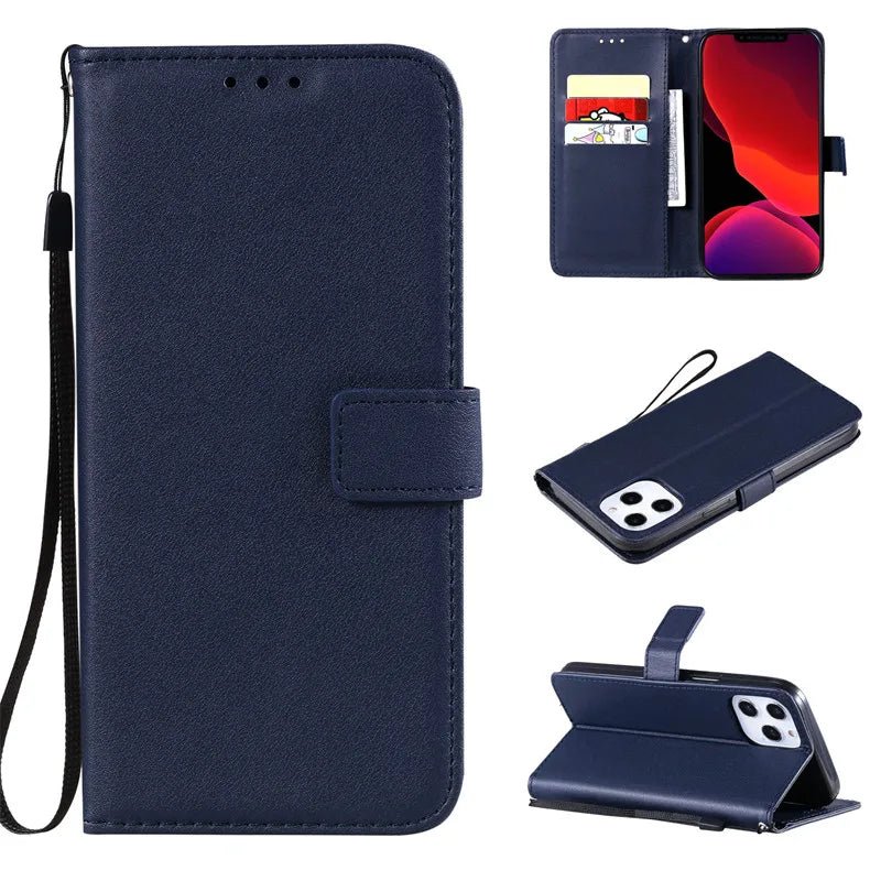 Stand 'n Flip - iPhone Wallet Leather Case - iPhone Cases - Scribble Snacks