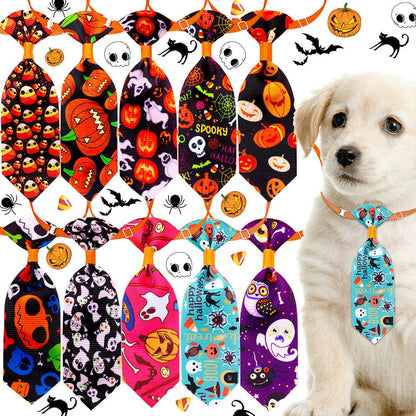 The New Wonderland Pet Halloween Series Of Halloween Skull And Necktie - 0 - Scribble Snacks