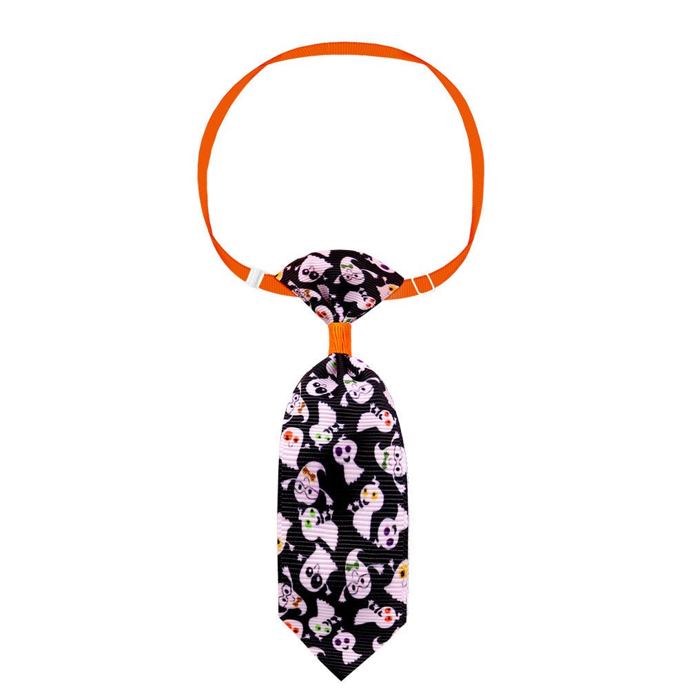 The New Wonderland Pet Halloween Series Of Halloween Skull And Necktie - 0 - Scribble Snacks