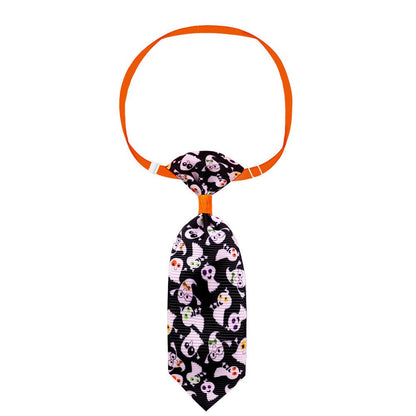 The New Wonderland Pet Halloween Series Of Halloween Skull And Necktie - 0 - Scribble Snacks