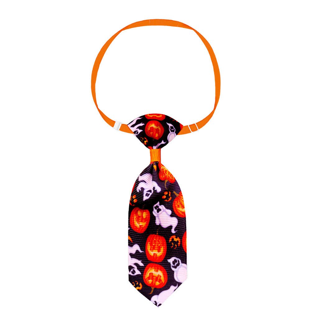 The New Wonderland Pet Halloween Series Of Halloween Skull And Necktie - 0 - Scribble Snacks