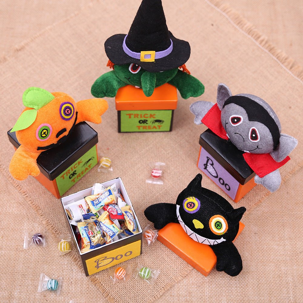 The Paper Candy Box Of The Daily Necessities For Halloween - 0 - Scribble Snacks