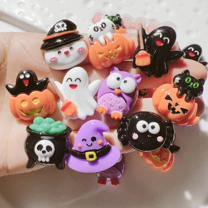 Tiny Treats Halloween Cabochons - Halloween - Resin Ornaments & Charms - Scribble Snacks