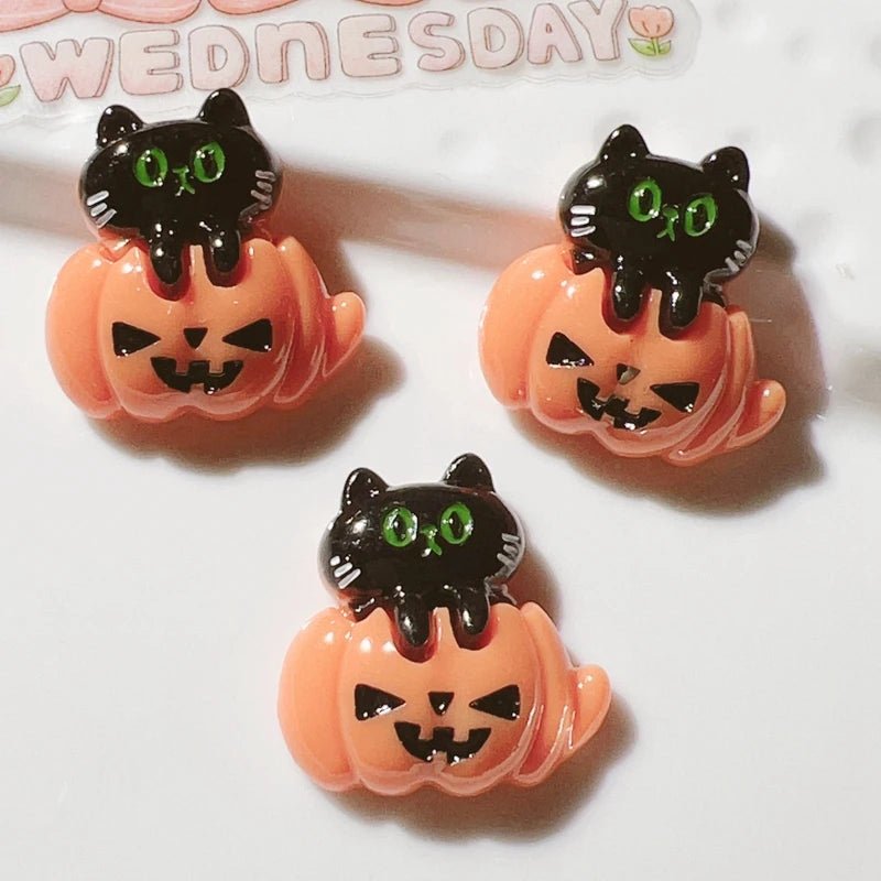 Tiny Treats Halloween Cabochons - Halloween - Resin Ornaments & Charms - Scribble Snacks