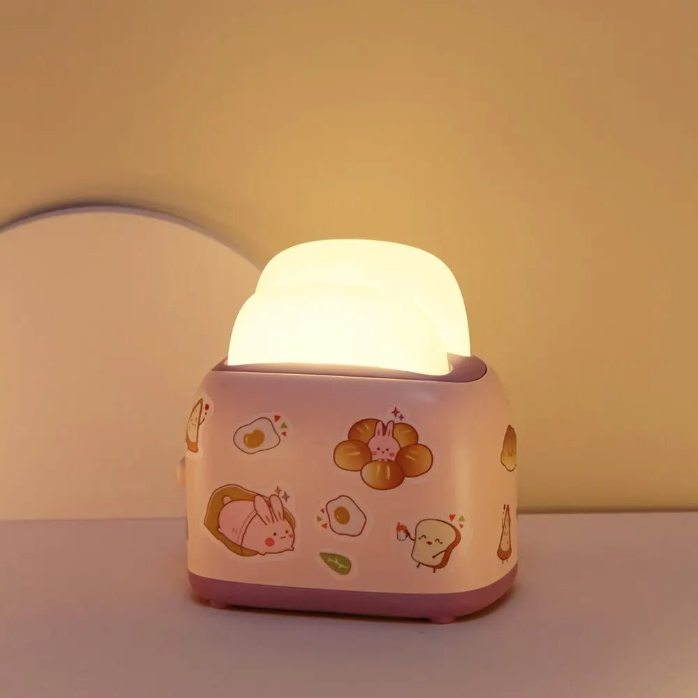 Toast Bread Light Night Lamp - Lamp / Lighting - Scribble Snacks