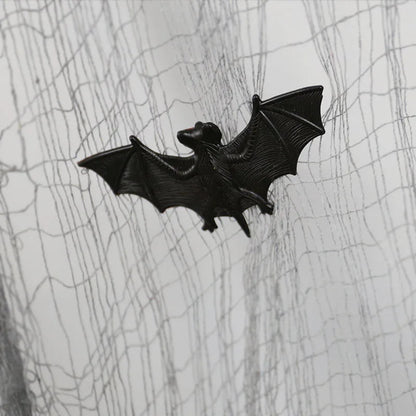 Trick - or - Treat Rubber Bat Decors - Halloween - Fake Spiders & Insects - Scribble Snacks