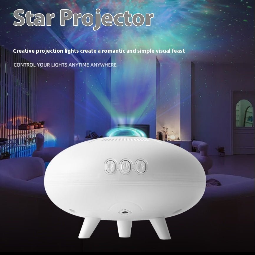 UFO Star Light Colorful Projection Lamp Projector - 0 - Scribble Snacks