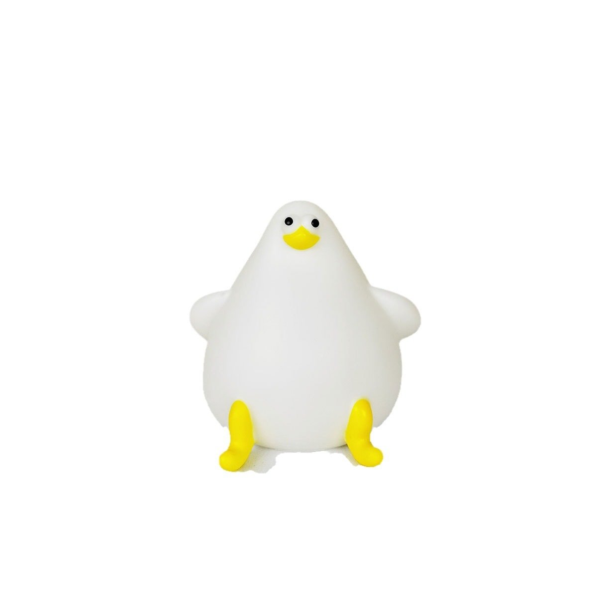 Warm Lovely Cute Cartoon Silicone Sea Gull Night Light With USB Charging Christmas Gifts Kids Grils Room Bedside Sleeping Lamp - 0 - Scribble Snacks