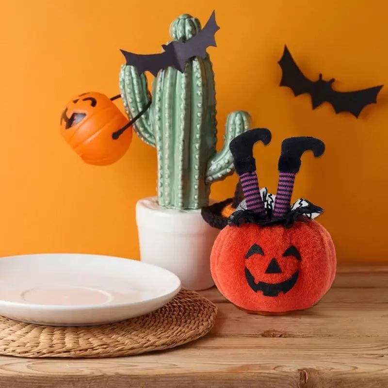 Witchy Pumpkin Plush Toy - Halloween - Plush Toys & Pillows - Scribble Snacks