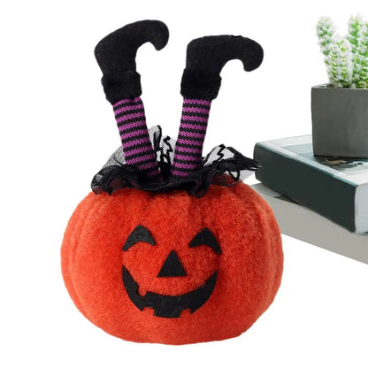 Witchy Pumpkin Plush Toy - Halloween - Plush Toys & Pillows - Scribble Snacks