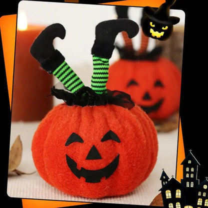 Witchy Pumpkin Plush Toy - Halloween - Plush Toys & Pillows - Scribble Snacks