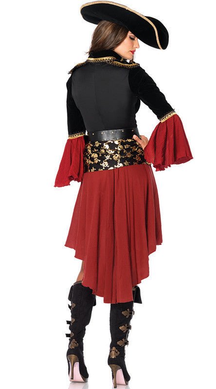 Women's Pirate Costume Halloween Costume - 0 - Scribble Snacks