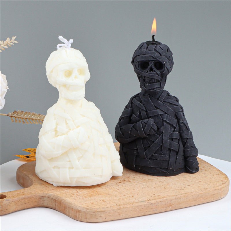 Zombie Skull Halloween Silicone Candle Mold - 0 - Scribble Snacks