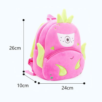 Avocado Plush Backpack for Children - Bags & Backpacks - Scribble Snacks
