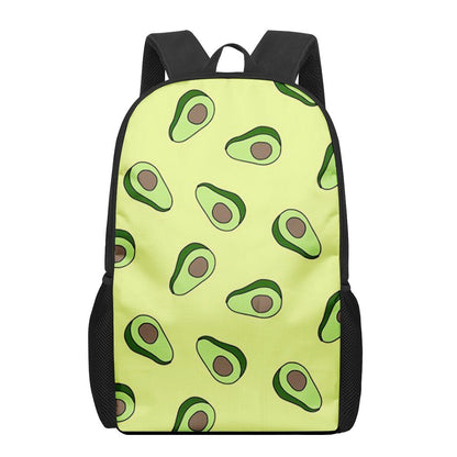 Avocado Print Backpack for Primary Students, Elementary Boys and Girls - Bags & Backpacks - Scribble Snacks