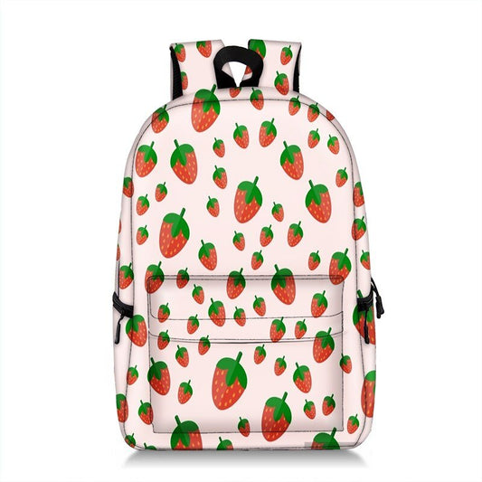 Avocado Print Women's Backpack, Large Capacity - Bags & Backpacks - Scribble Snacks