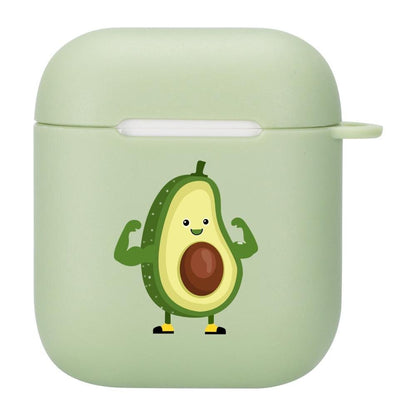 Avocado Silicone Cover for AirPods 1, 2, 3 Pro Case - Airpods Cases - Scribble Snacks